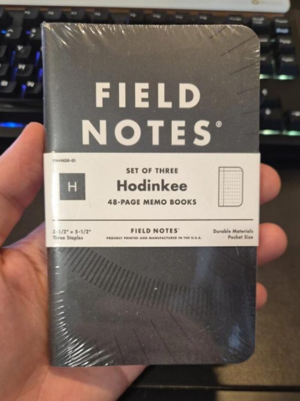 Hodinkee Limited Edition Field Notes 3 Pack Sealed